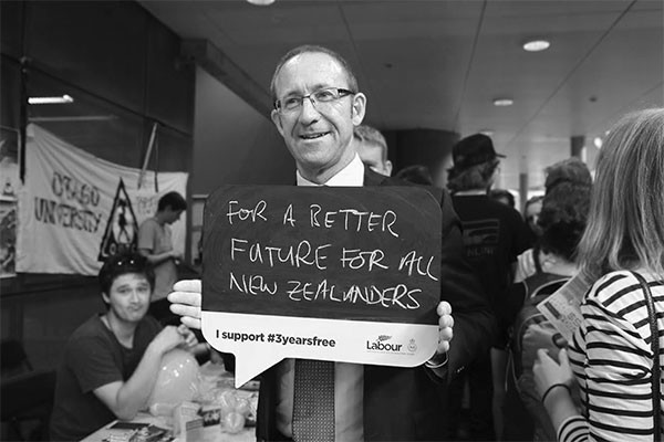 Too much coffee with Andrew Little