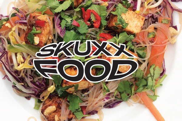 Skuxx Food | Hoisin Tofu and Vermicelli Noodle Salad