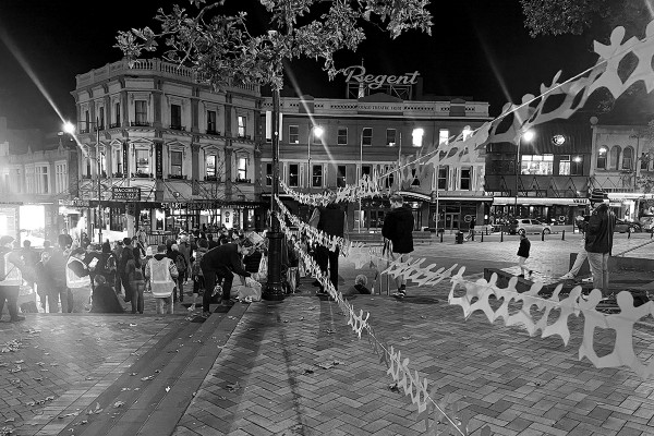 Vigil Held For Ukraine