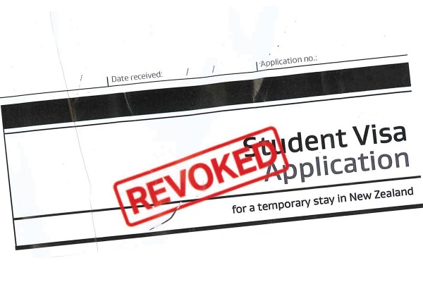 Why did your student visa get revoked?