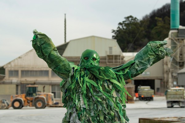 Slimy Nitrate Monster Running for Otago Regional Council