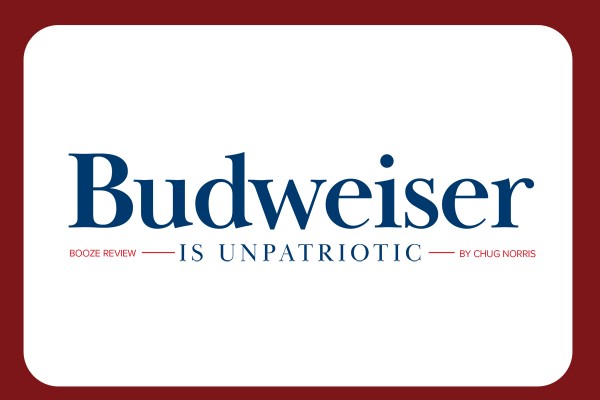 Booze Review | Budweiser is Unpatriotic