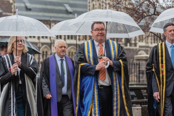 Daddy Grant Graces the Vice Chancellors Throne