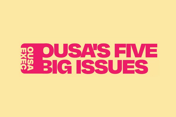 OUSA Exec: OUSA's Five Big Issues