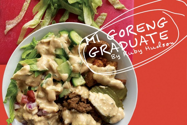 Mi Goreng Graduate: Burger Bowls 