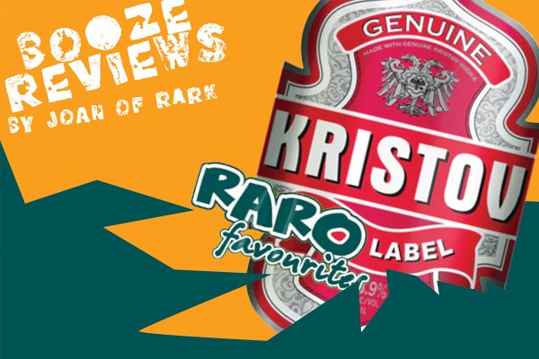 Booze Review: Kristov Orange Label