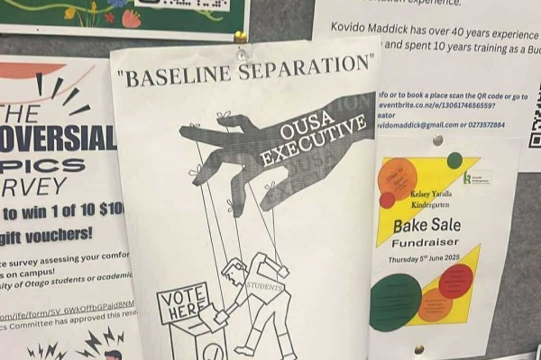 Campus Banksy Calls Out Old Boys' Club Exec