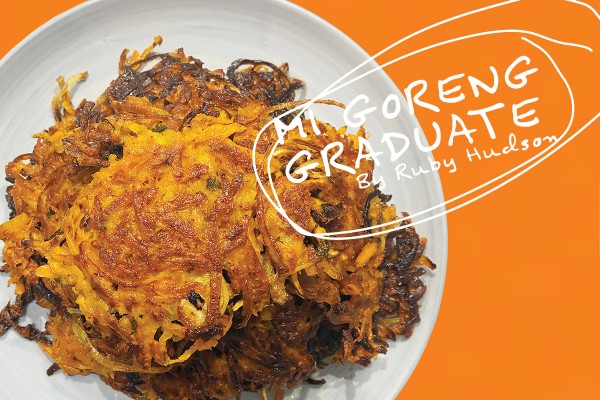 Mi Goreng Graduate: Kūmara Fritters 