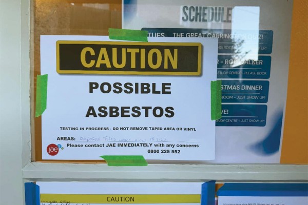 First Came the Floods, Then Came the Asbestos