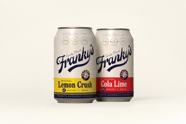 Booze Review: Frankys Lemon Crush & Cola Lime