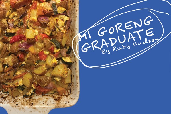 Mi Goreng Graduate: Greek Traybake