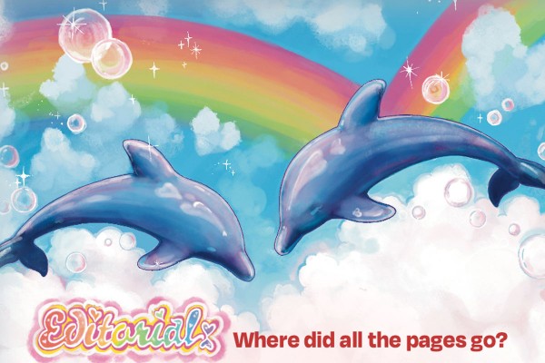 Editorial: Where did all the pages go?