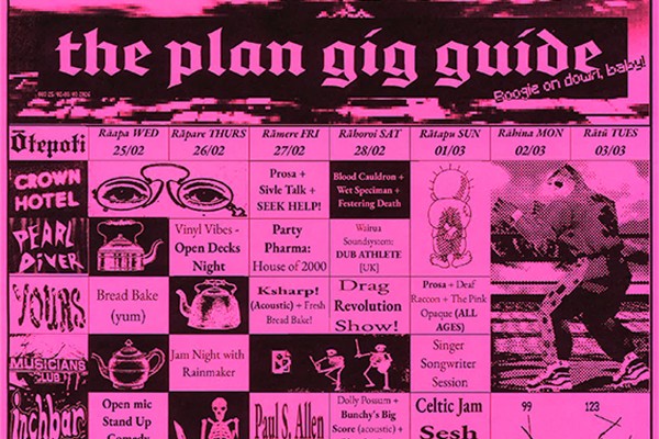 Local Produce: The Plan Gig Guide