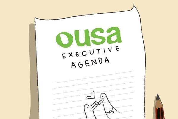 OUSA Exec Quarterly Reports: Round Two OUSA Exec Quarterly Reports: Round Two