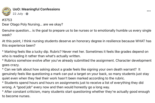 Investigation: What Was That Nursing UoO Confession Post About? Investigation: What Was That Nursing UoO Confession Post About?