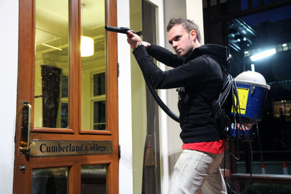 Cumberland  College Terrorised by Ghost