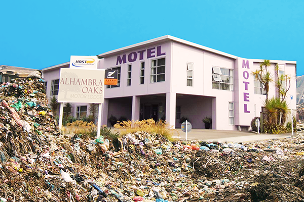 Local Motel Owner Talks Trash 