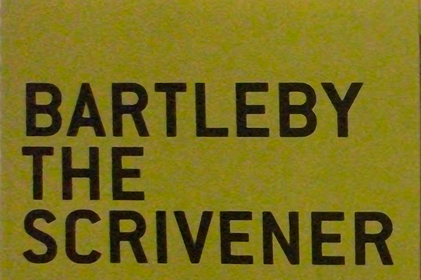 A review, an outro; a comedy:  Melvilles Bartleby