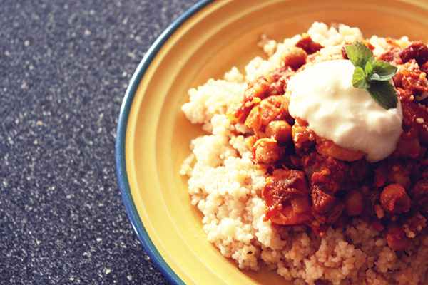 Moroccan Stew & Minted Couscous