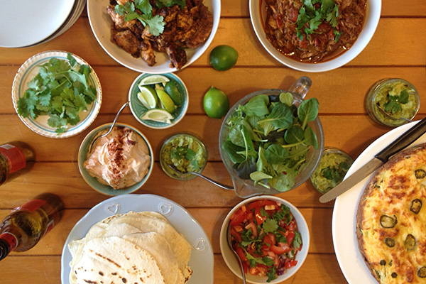 Chipotle Chicken Tacos with Homemade Flour Tortillas