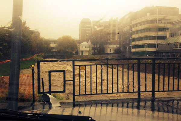Floods force students to put their holidays on hold