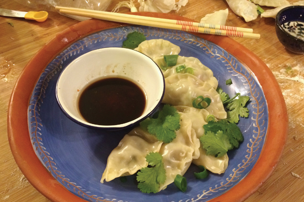 Pork and Coriander Dumplings