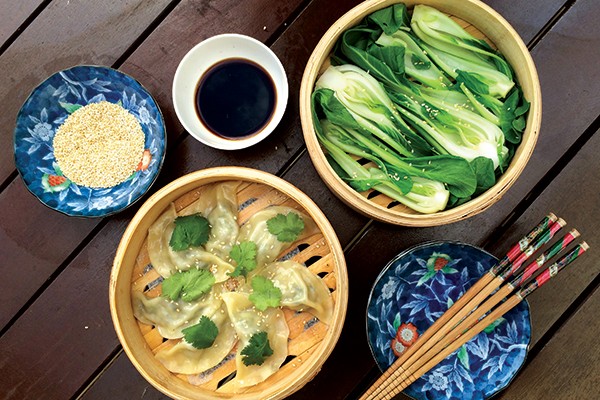 Chicken, Mushroom and Coriander Dumplings