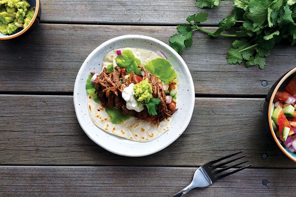 Slow-Cooked Chipotle Beef Tacos