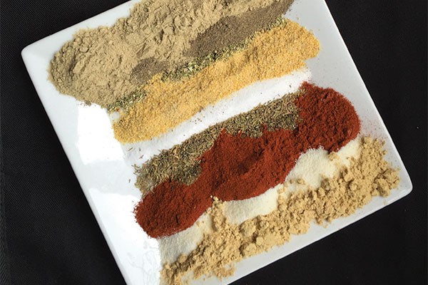 10 of the 11 not so secret herbs & spices