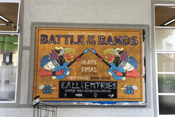 OUSA Battle of the Bands poster Culturally Insensitive
