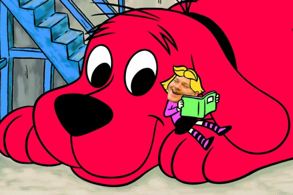 It’s Not Clifford the Regular-Sized Red Dog