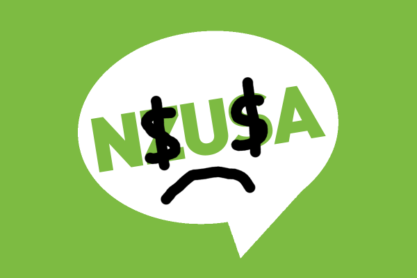 NZUSA Begging for Cash