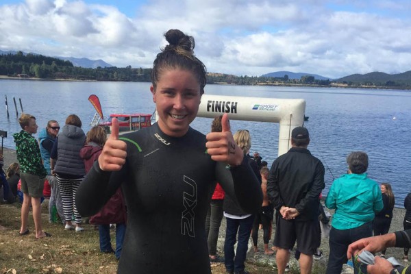 The Otago Uni Student Swimming the Foveaux Strait