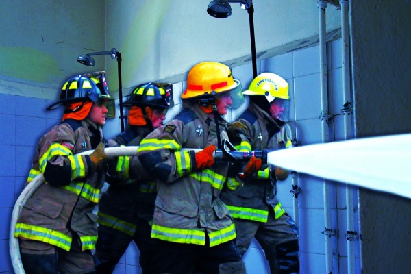 Fire Engines Called to Steamy Scenes at Geology Camp