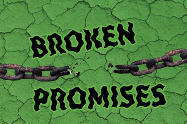 James and the Giant Pile of Broken Promises