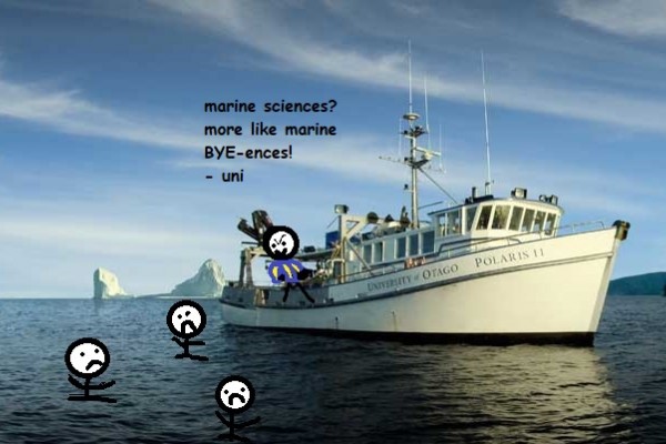 Students Oppose Significant Cuts to Marine Sciences Department Proposed By University
