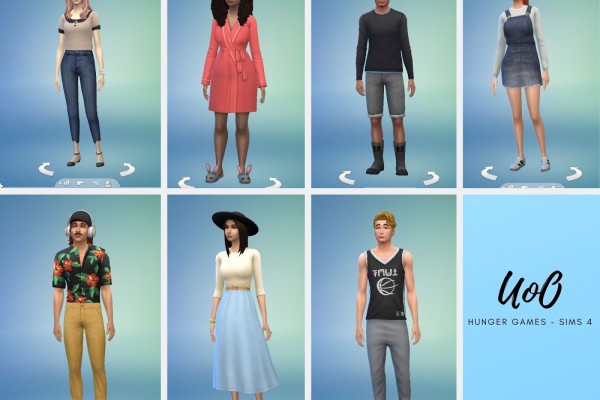 UoO Hunger Games: Sims 4 Edition