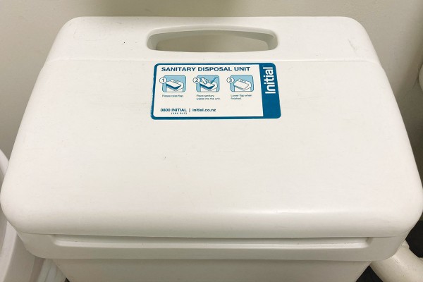 Most Bathrooms on Campus Now Have Sanitary Bins
