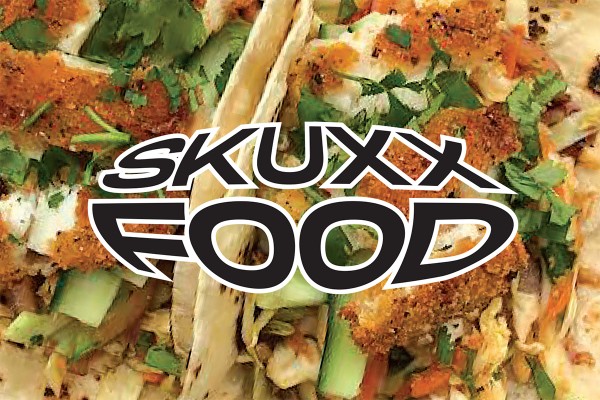 Skuxx Food | Fish Tacos with Crunchy Asian Slaw 